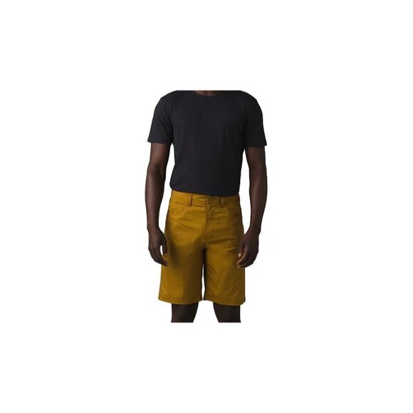 PrAna Double Peak Short Antique Bronze Mens 32 Moisture Wicking Standard Fit NWT - Picture 1 of 5